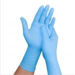 Non Powdered Oem Disposable Latex Examination Gloves Attrition Resistant For Hospitals for sale