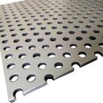 Woven Twill Weave Punching Hole Mesh RDW Aluminum Expanded Metal for sale