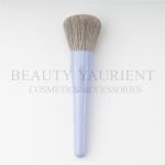 Sprayed Lavender Ferrule Powder Makeup Brush 15g Customized Logo for sale