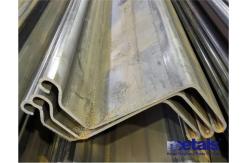 China Bulk Hot Rolled Steel Piles Sheet Metal Piling For Infrastructure Retaining Wall supplier