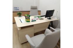 China Boss Office Desk Manager Computer Table L Shape CEO Executive Office Desk supplier