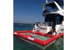China Summer Tube Inflatable Sea Swimming Pool PVC Jellyfish Yacht Pool With Net supplier
