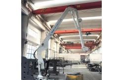 China Steel 0.99t 10m Boat Deck Crane Hydraulic Knuckle Ship Boom Ccs Approved supplier