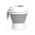 Food Safe Odorless 12oz Collapsible Mug Silicone for sale