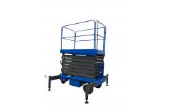 China 3Kw with 450Kg Loading  Reaching Height 12m Motorized  Scissor Lift supplier