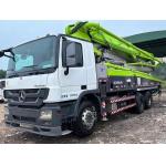 Cement Transport Equipment Zoomlion Mercedes Actros 47m Diesel Used Concrete Boom Pump Truck for sale