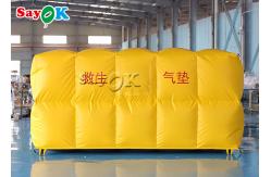 China Square Inflatable Lifesaving Pad Yellow Water Lifesaving Equipment supplier