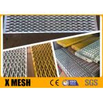 Stainless Steel Staircase Mesh Anti Slip Expanded Metal Fence Free Sample for sale