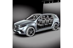 China Mercedes Benz EQE Electric SUV with 96.1kWh Battery supplier