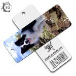 2019 New Design 3D Hologram Bookmark Of Cute Dogs Animal With Tassels