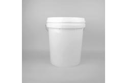 China 19L 5 Gallon Plastic Paint Bucket Plastic Container With Handle And Lid supplier