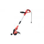 Red Electric Hand Held Grass Cutter Portable 550w Grass Trimmer for sale