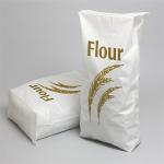Wheat Flour PP Woven Bag Bag 30cm - 150cm Width Polypropylene for sale