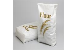 China Wheat Flour PP Woven Bag Bag 30cm - 150cm Width Polypropylene supplier
