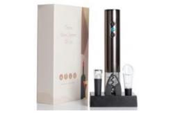 China Touch Corkscrew Bottle Opener Kit Automatic Electric Wine Opener Set supplier