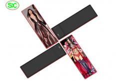 China 1500 Nits Led Poster Panel Display Ultra Thin Light Weight Advertising Screen Stands supplier