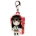 Cartoon Characters Domed Custom Printed Keychains Animation Promotional Japanese for sale