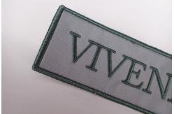 China Maker Custom Logo Embroidered Badge Applique Flower Patches For Clothing supplier