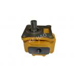 07437-71300  D50A-15 Main Clutch Pump Bulldozer Pump / Cast Iron Hydraulic Gear Pumps Silver Color for sale