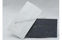 China High Frequency 1mm TPU Embossed Patches OEKO Sew On Leather Patches supplier