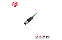 China Bett M12 Metal Head 2-8Pin Male Female Connector Signal Transmission Plug supplier