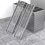 Bright Surface Flat Steel Grating Plain Shape Heavy Duty for sale