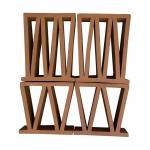 Hollow Brick Facade Exterior Clay Brick Tile Partition Screen Breeze Blocks for sale