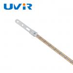 Glass tube Infrared Quartz Heater Lamp 400V 3000W with Gold Coating Reflector for sale