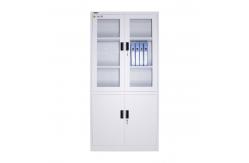 China Glass Door Filing Cabinet 0.201Cbm KD Structure 1 Year Warranty supplier