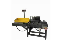 China Scale Weighing Horizontal Baling Press Machine For Packing Textile supplier
