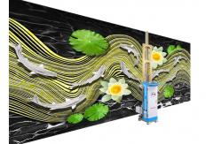China Intelligent HD 3D Wall Inkjet Printer supplier