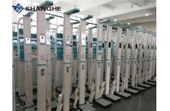 China Human Coin Operated Weight Height Measuring Scale With 500kg Capacity For Public supplier