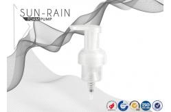 China Clear Plastic 40mm Foam Soap Dispenser Pump Cosmetic Pp Transparent Soap Pump SR502C1 supplier