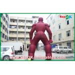 Durable Inflatable Iron Man / Spider Man Cartoon Character Hero For Event