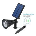 Spike 6pcs LED Solar Garden Light Landscape Spotlights 200lm Outdoor for sale