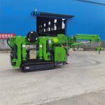 5 Ton 8 Ton Green Color Electric Motor Spider Crawler Crane With Fly Jib for sale