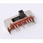 OEM Micro Miniature Slide Switch 2 Position 1 Pole With PCB Through Hole Insert for sale