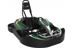 China Servo Motor Childs Electric Go Kart 32km/h With Adjustable Steering supplier