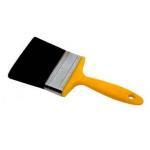 Polyester Nylon Black Bristle Paint Brush With Long Bristles for sale