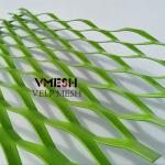 Customized Powder Coated Wall Cladding Expanded Metal Facade Mesh for sale