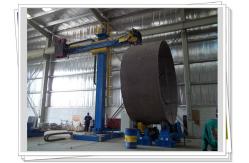 China Tank Straight Seam Welding Column Boom Manned Chair SAW Welding Manipulator supplier