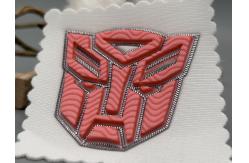 China Personalized Embossed Cloth Patches Uniform Custom Shape Design supplier