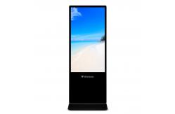 China Touch Screen Android Tempered Glass advertising kiosk display 55'' supplier