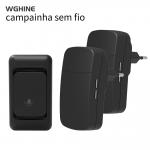 Wi Fi Battery Wifi Video Doorbell Black Wireless Video Doorbell for sale