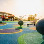 ITF Moisture Proof EPDM Running Track Playground Surface Colorful for sale