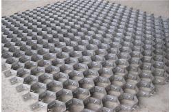 China 2mm Hexmesh Refractory Hex Grid And Flex Metal Refractory Lining supplier