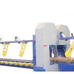New Design Industrial Wood Saw Machines Twin Vertical Band Sawmill For Cutting Wood for sale