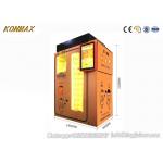 Automatic Orange Fresh Vending Machine 24 Hours Service Help Cashless Payment