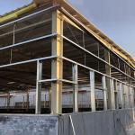 Customized Large Square Meter Warehouse Steel Structure Wide Span Professional