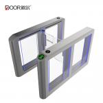 Servo Motor Speed Turnstile Gate Automation Systems Waist High 1600mm Length for sale